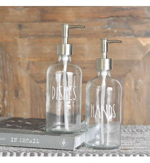 Glass Soap Pump