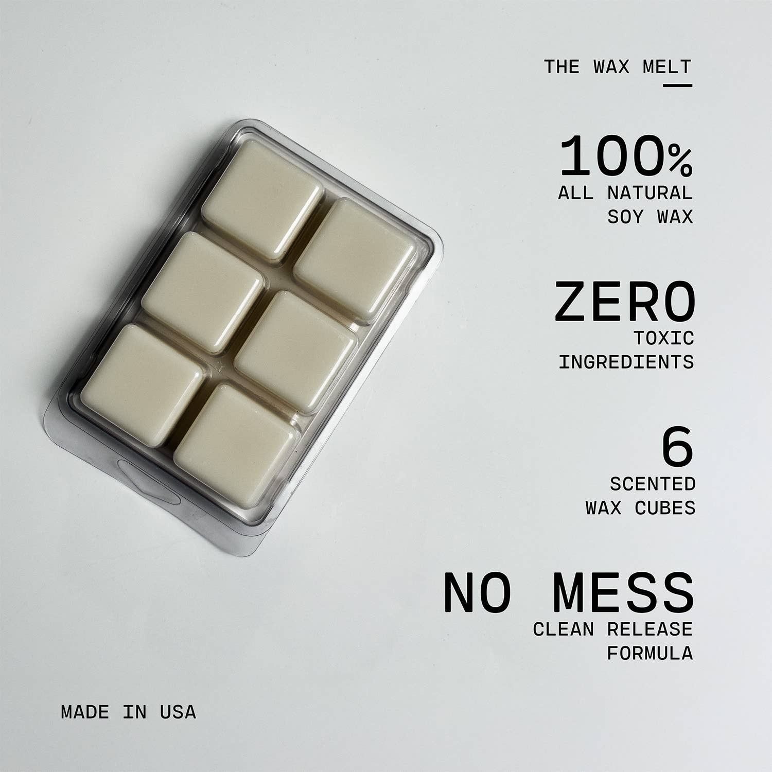5.5 oz Wax Melts: White Driftwood &amp; Coconut