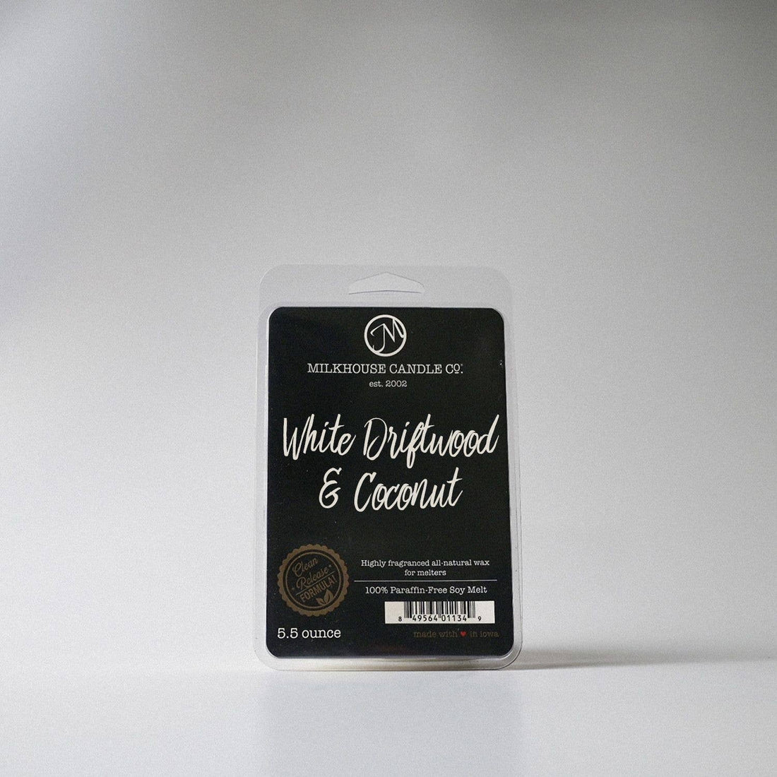 5.5 oz Wax Melts: White Driftwood &amp; Coconut
