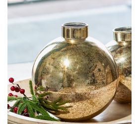 Gold Ball Vase