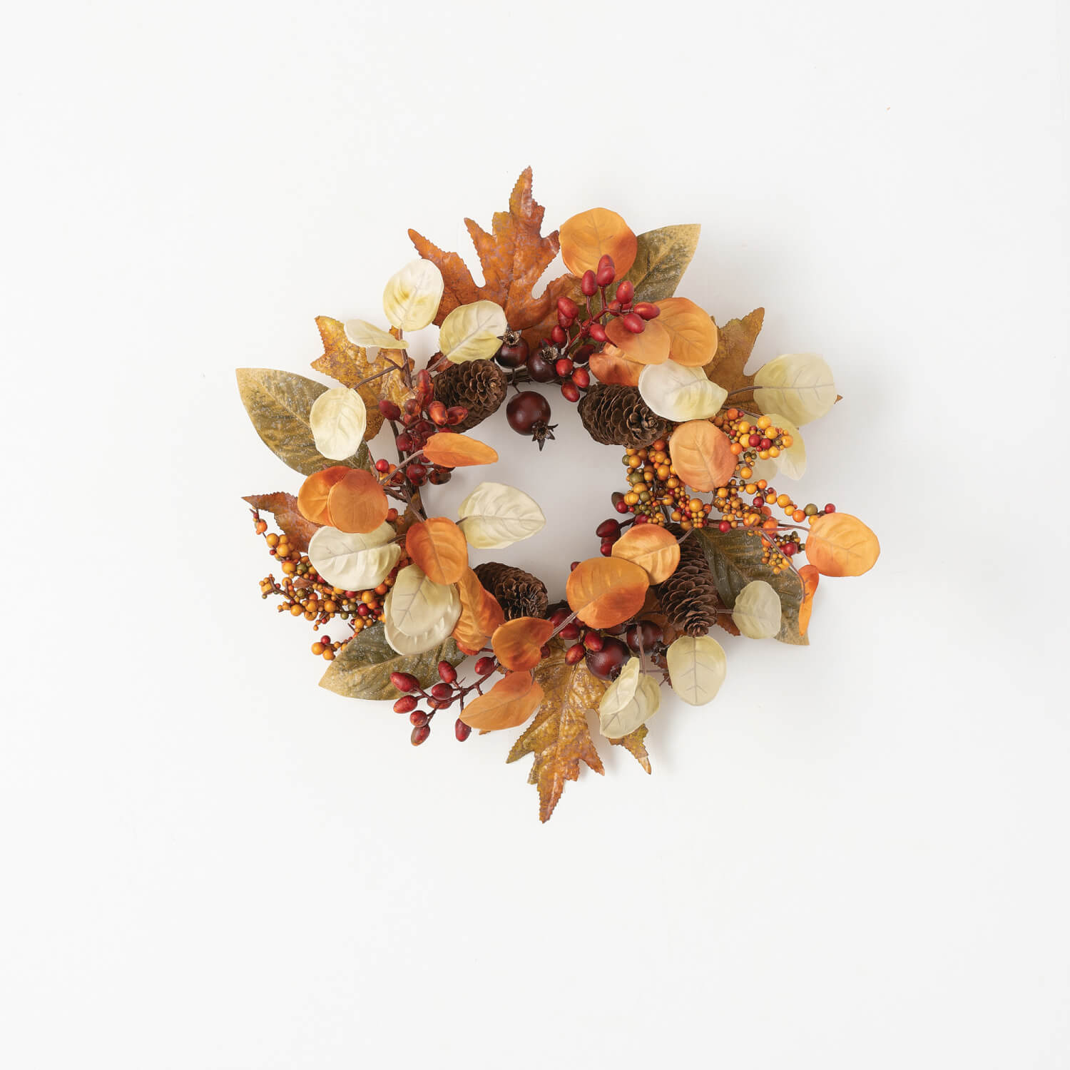 6.5&quot; Mixed Leaf Accent Ring