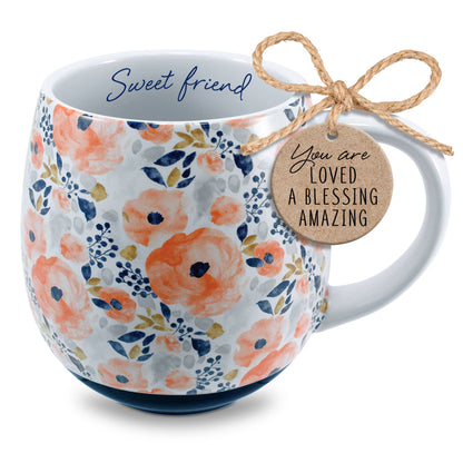 Coffee Mug Watercolors Sweet Friend