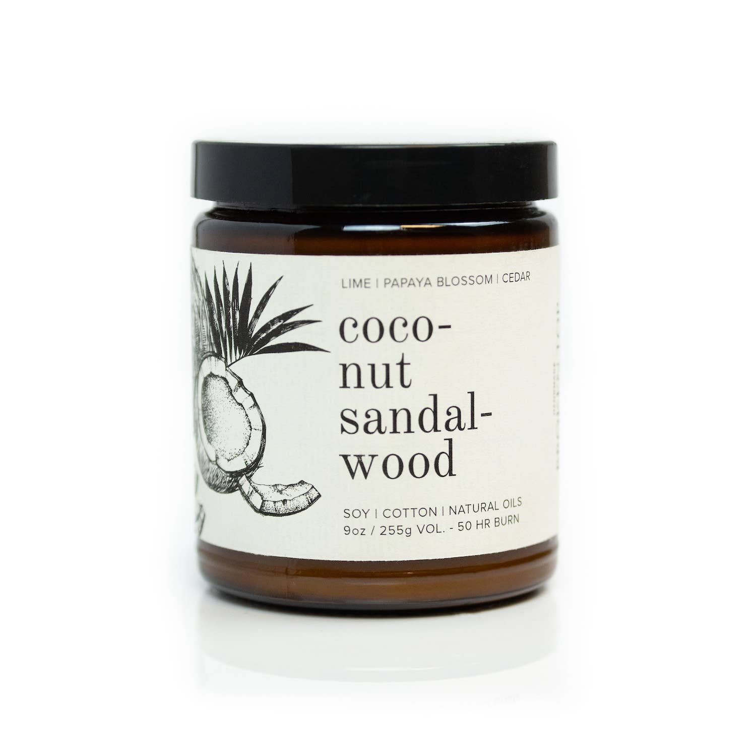 Coconut Sandalwood 9oz Soy Candle