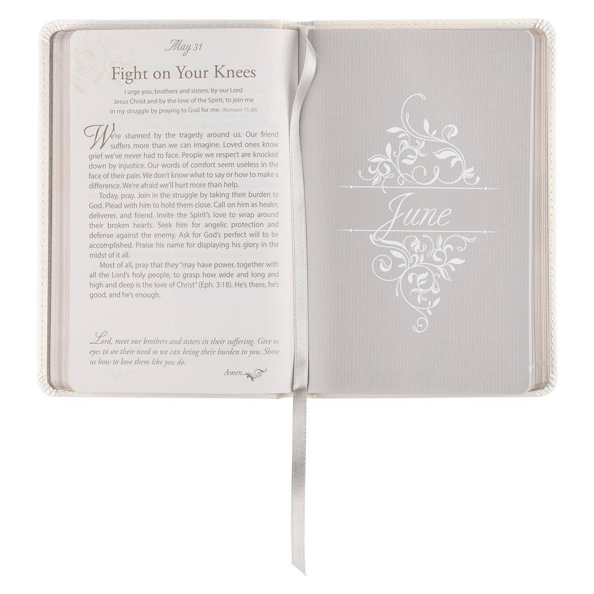 Devotional for Mr. &amp; Mrs. White Faux Leather