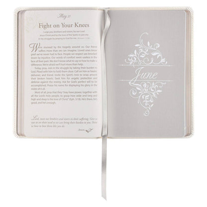 Devotional for Mr. &amp; Mrs. White Faux Leather