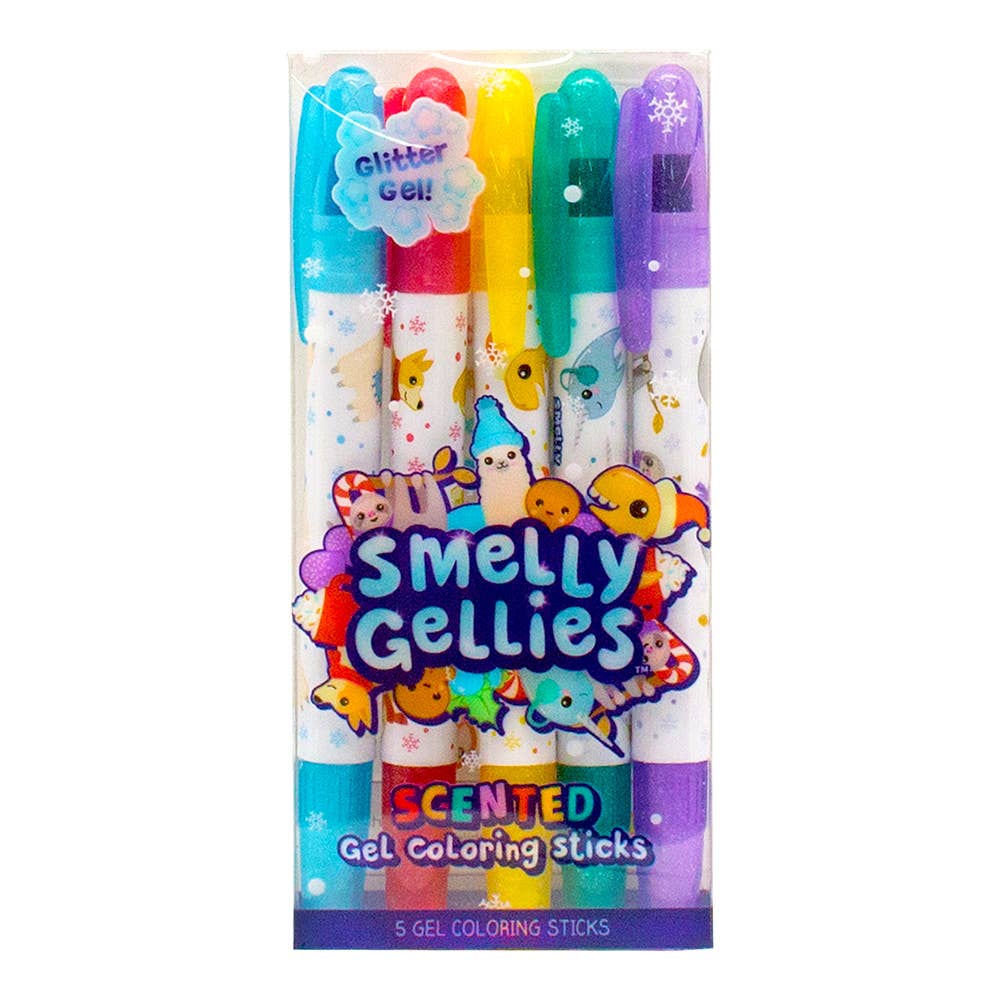 Scented Glitter Gel Coloring Sticks