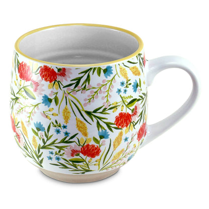 Coffee Mug God Will Make Vintage Floral