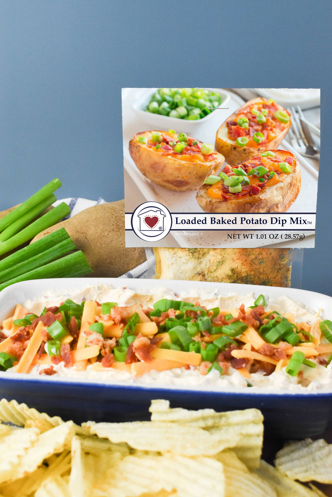 Loaded Baked Potato Dip