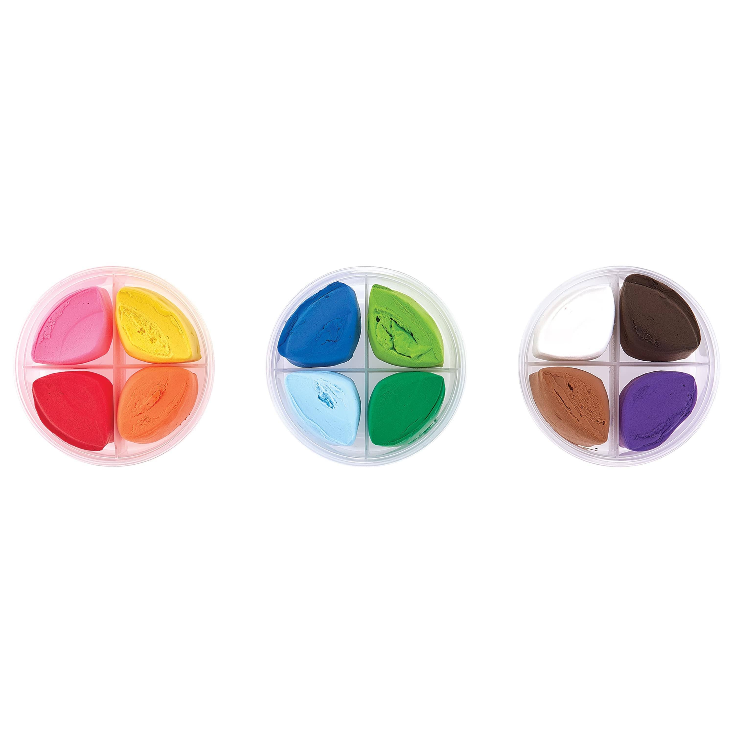 Creatibles Air Dry Clay Kit - Set of 12 Colors