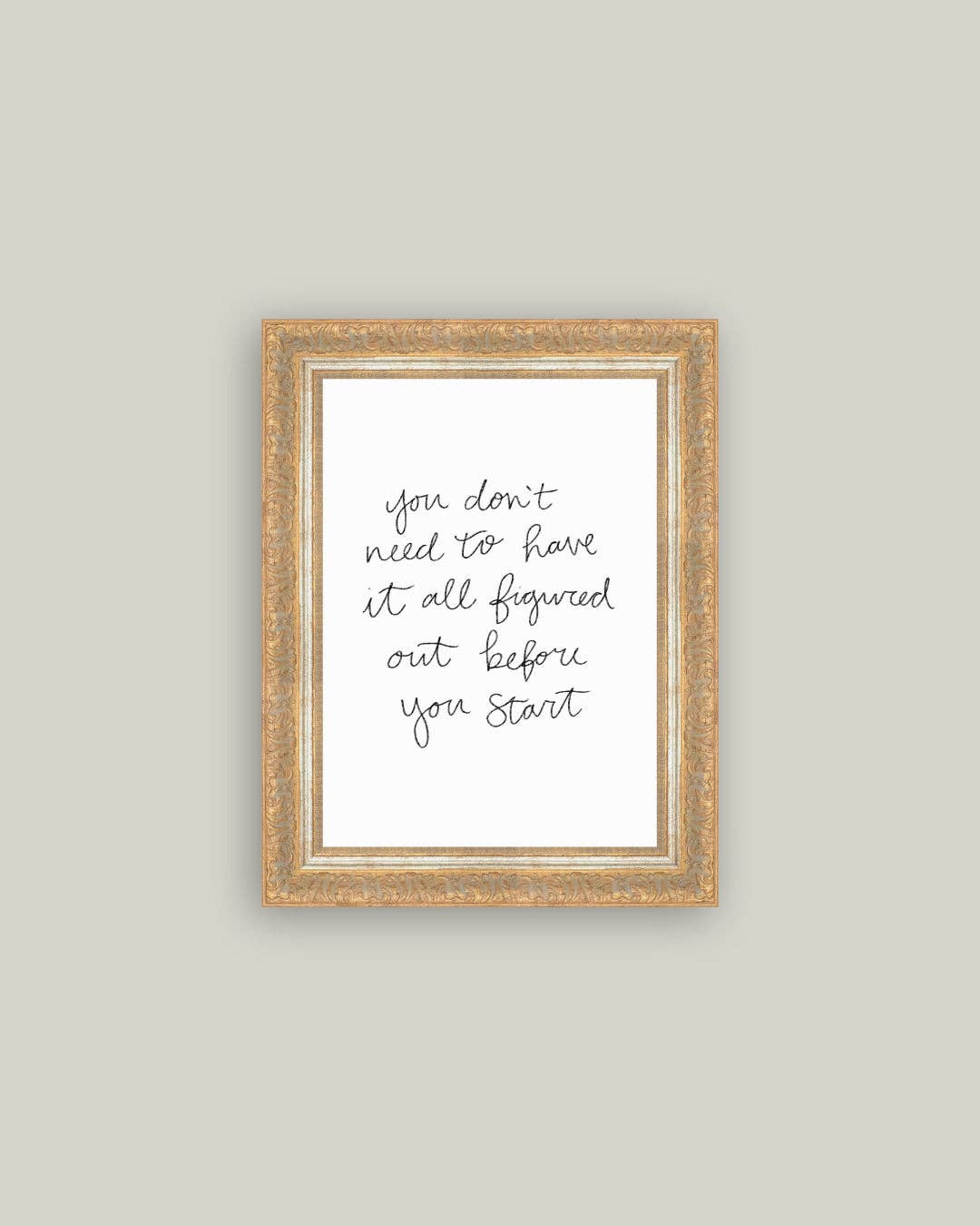 You Don&