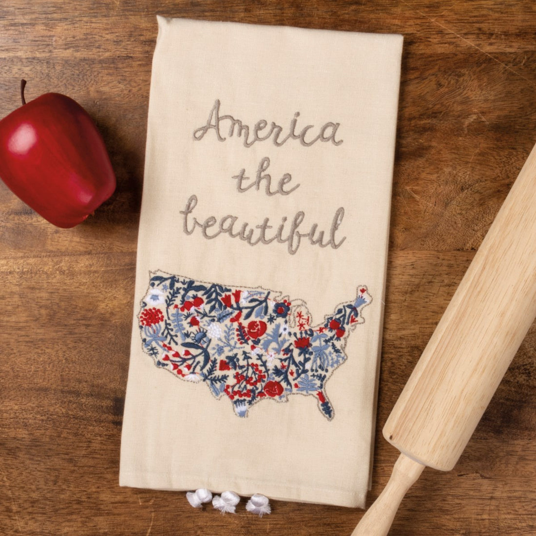 America the Beautiful Kitchen Towel