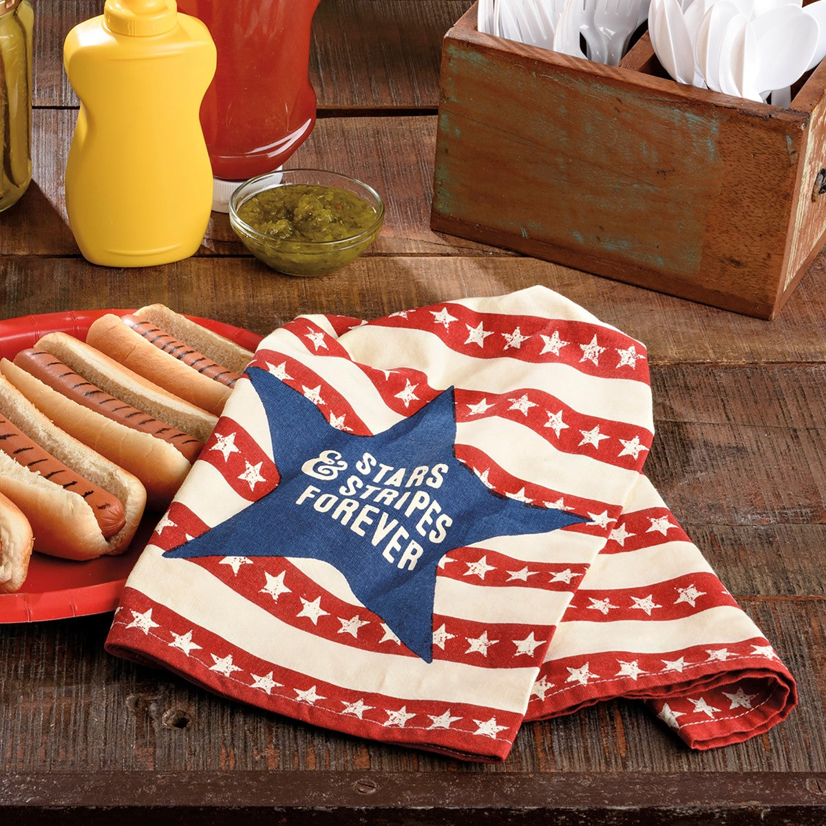 Stars Forever Kitchen Towel