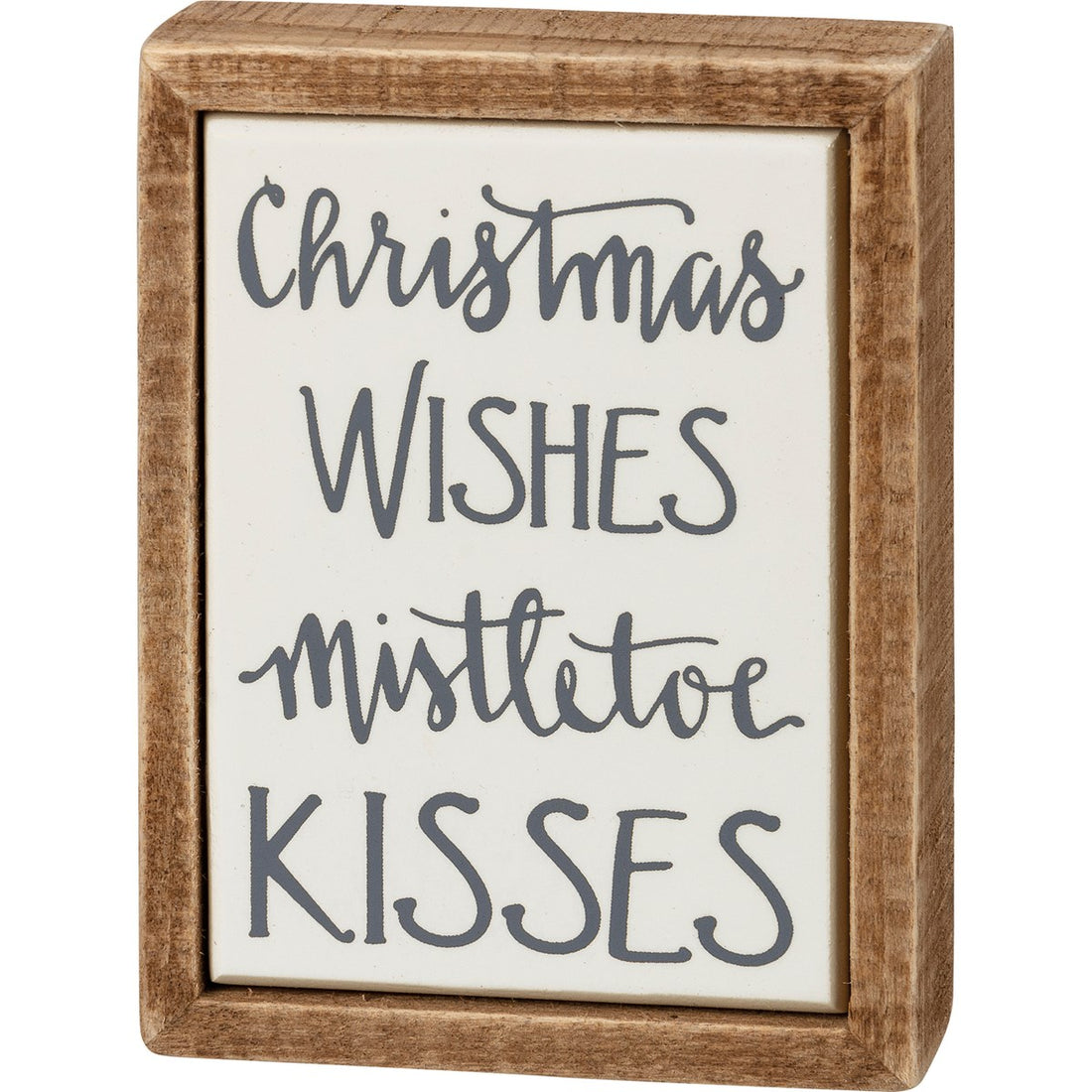 Mistletoe Box Sign