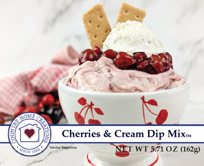 Cherries &amp; Cream Dip Mix