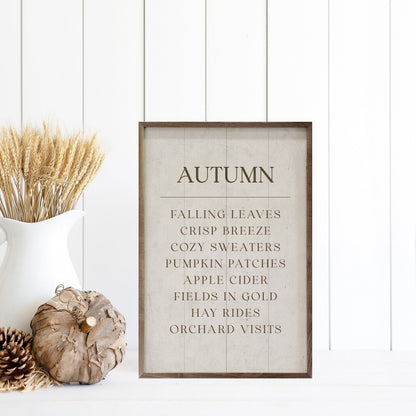 Autumn Comforts
