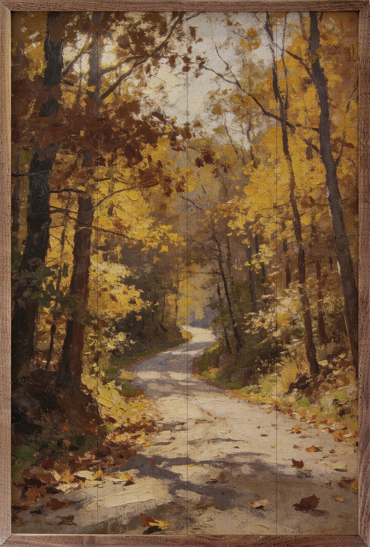 Autumn Woodland Path