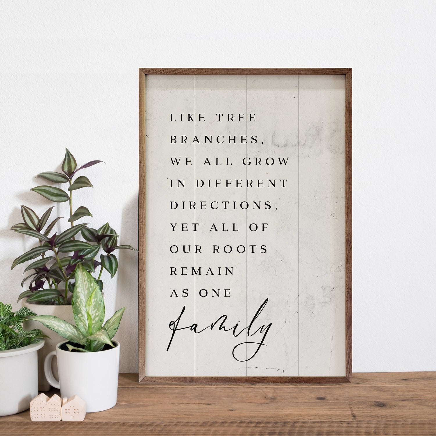 Family Branches Whitewash