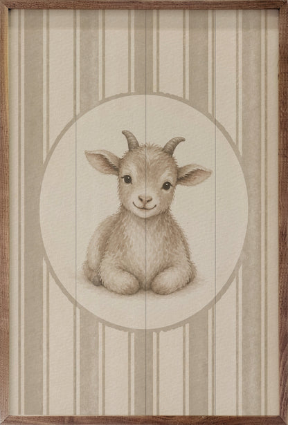 Farm Charm Strip Goat