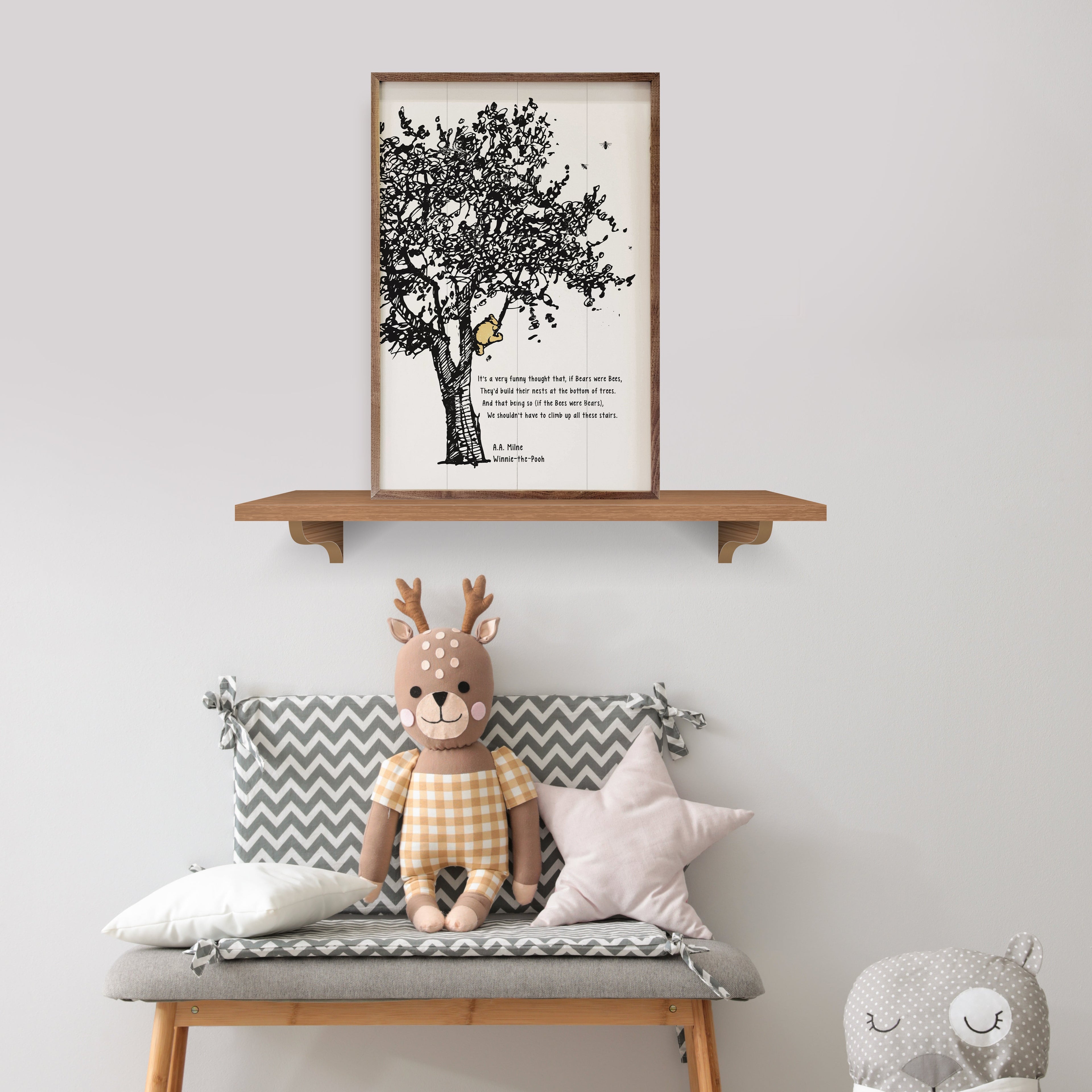 Tree Quote By A A Milne Winnie-The-Pooh