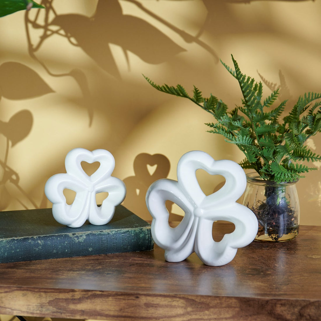 Stoneware Shamrock