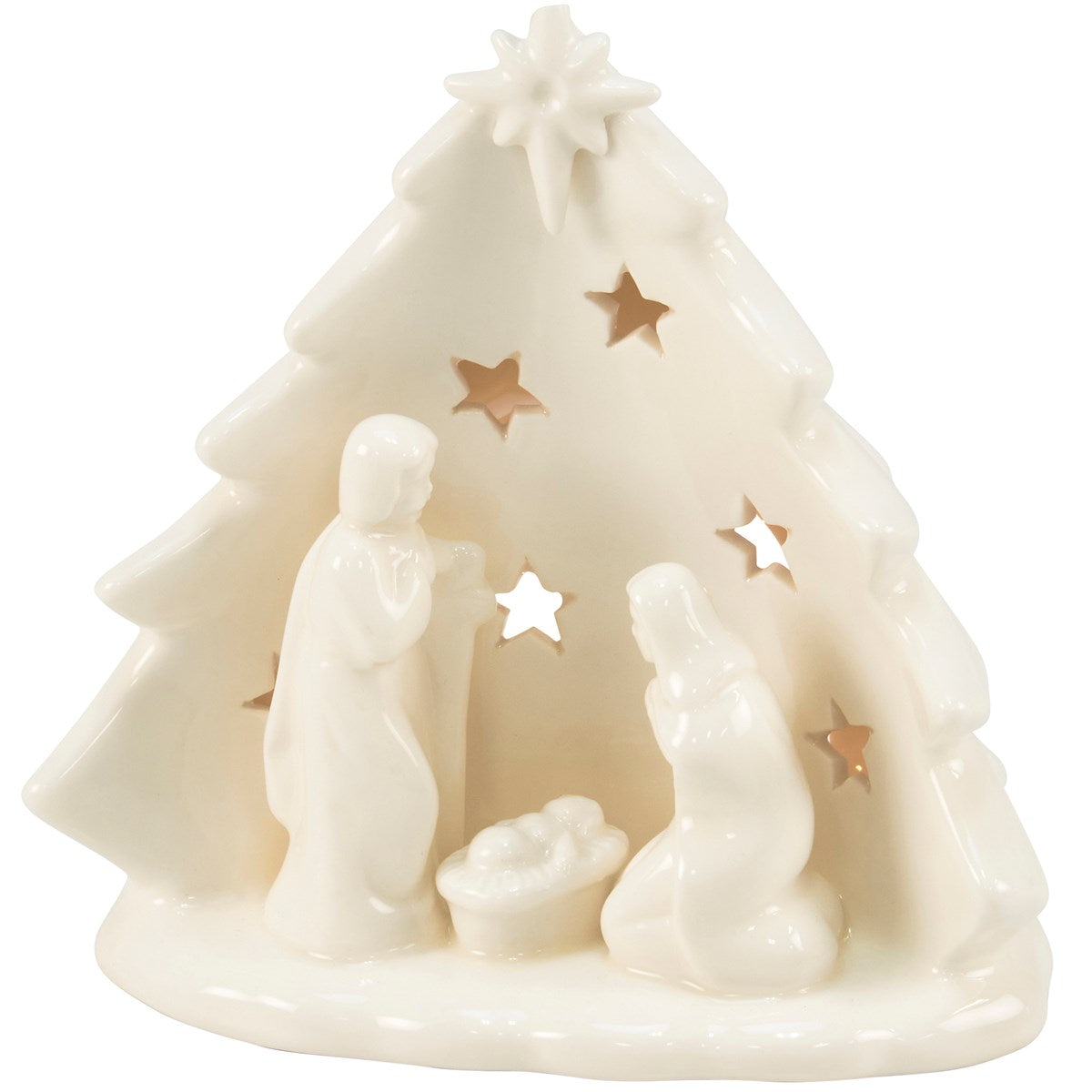 Nativity Candle Holder