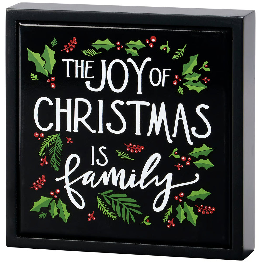 Joy of Christmas Block Sign