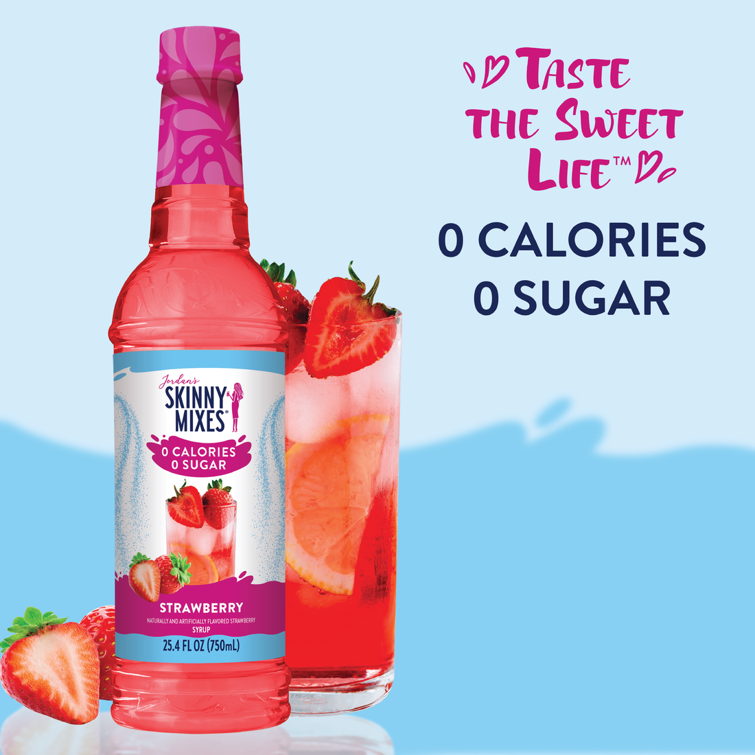 Strawberry Syrup - Sugar Free