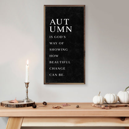 Autumn Is God&