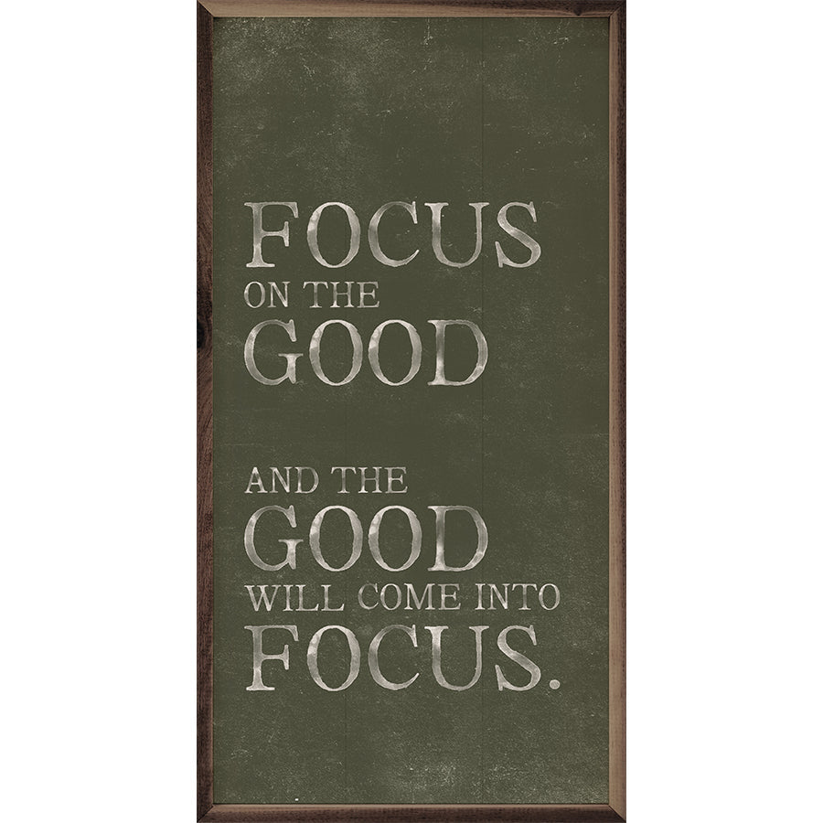 Focus On The Good Green