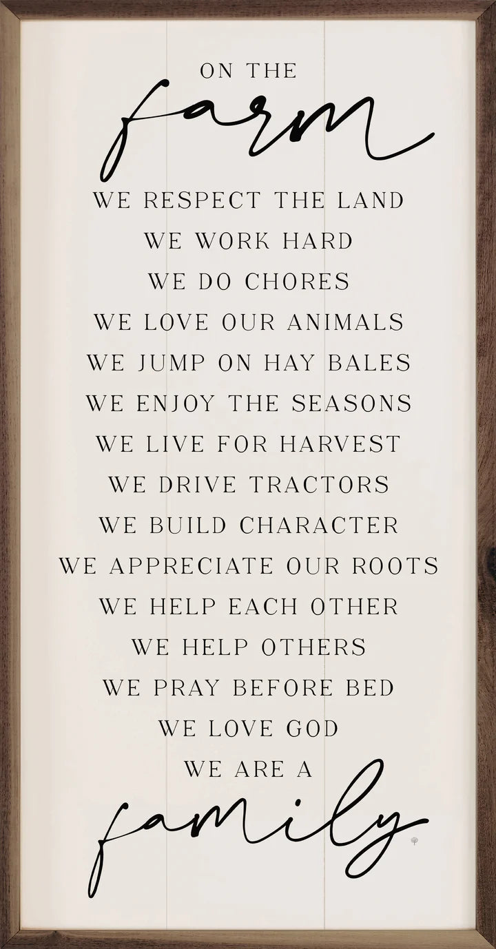 On The Farm