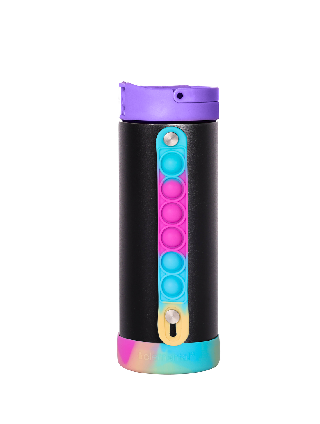 Iconic Pop Bottle - Black Tie Dye