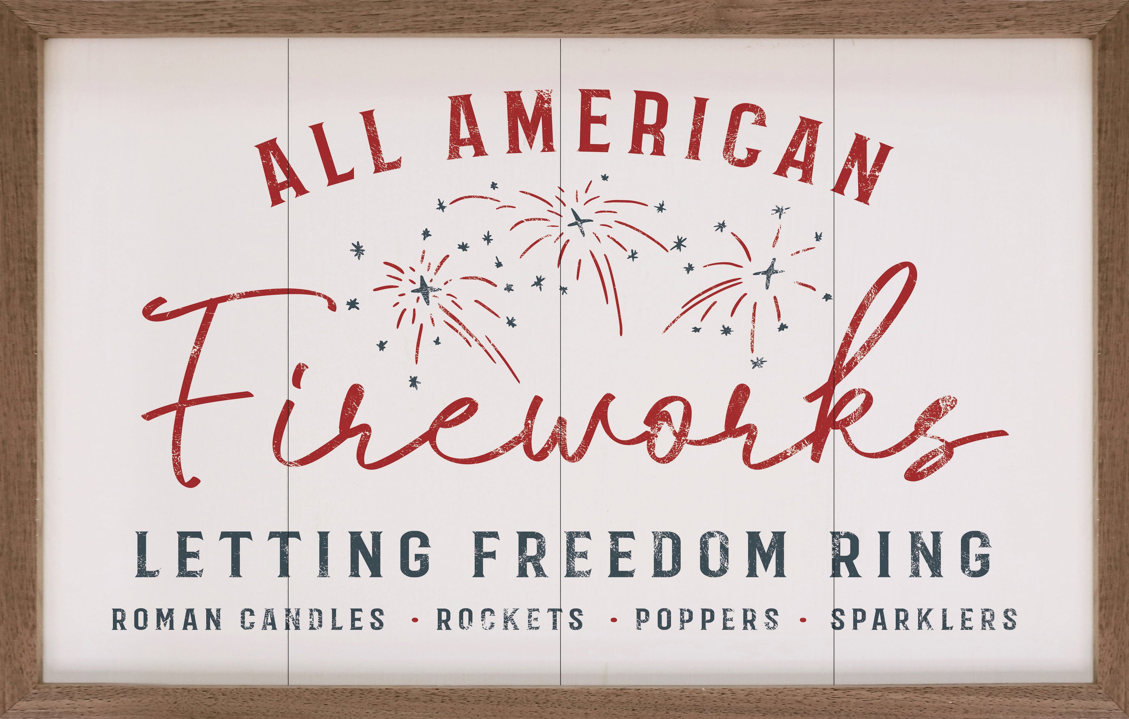 All American Fireworks White