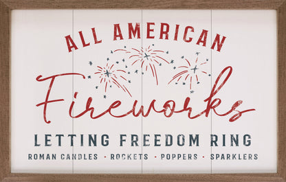 All American Fireworks White
