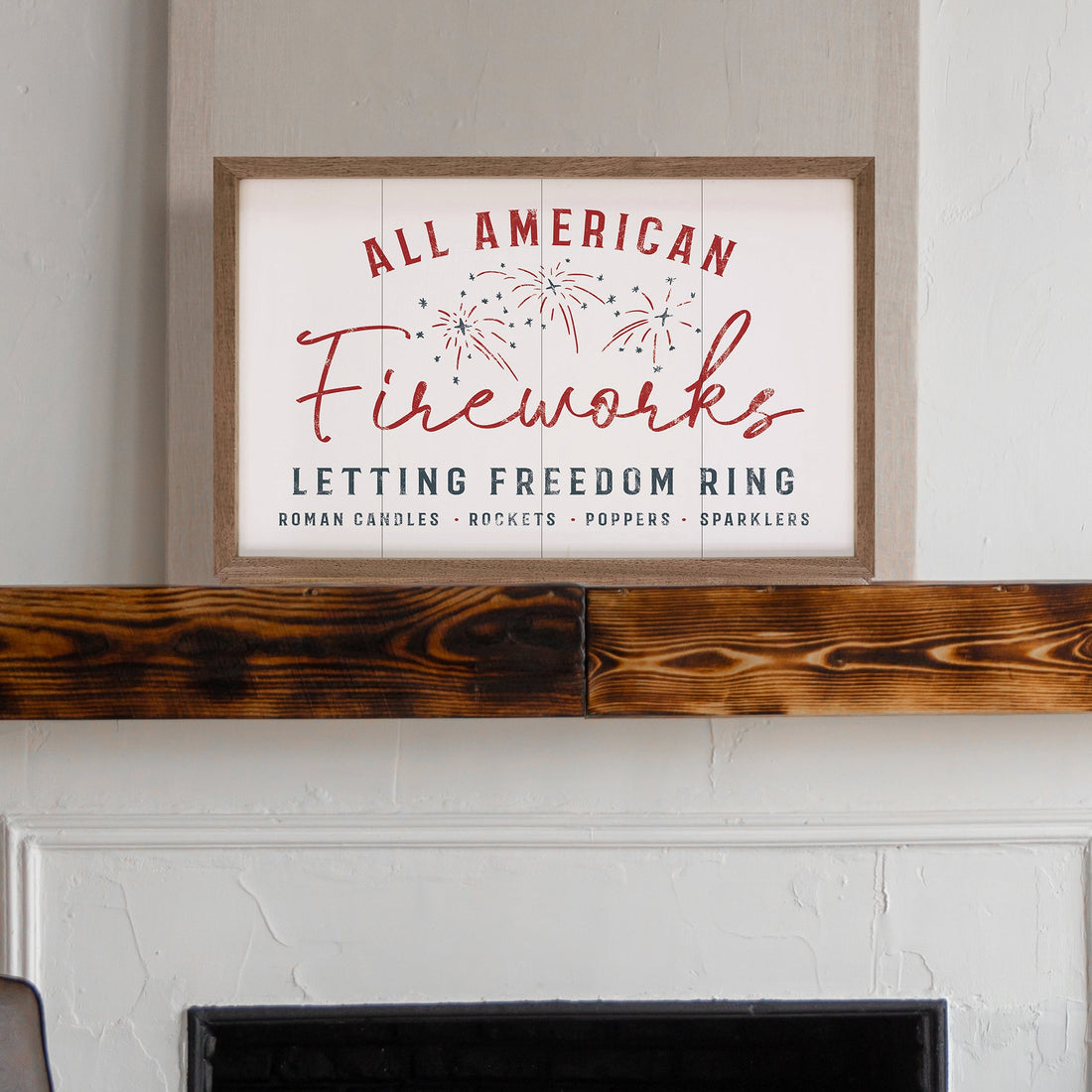 All American Fireworks White