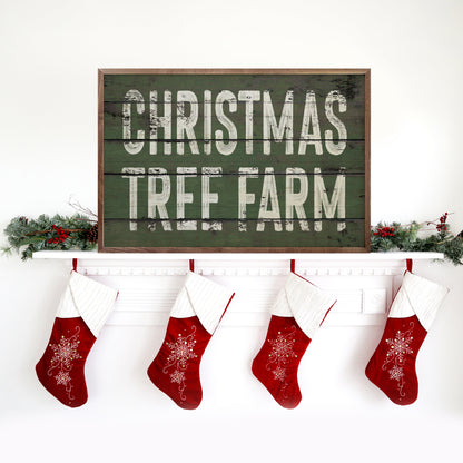 Christmas Tree Farm Green