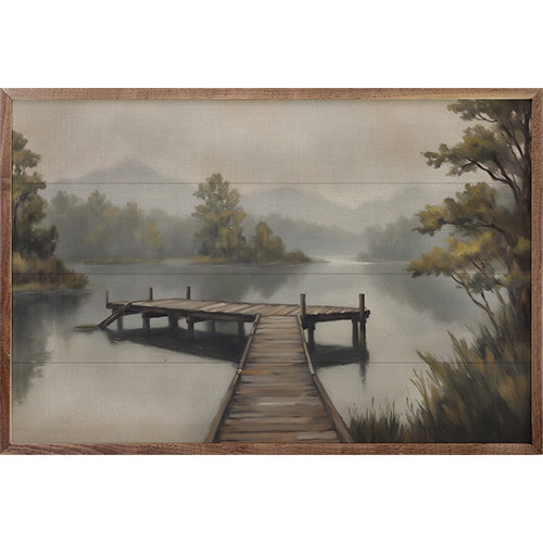 Dock By The Lake