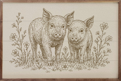 Farm Friends Piglets