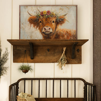 Floral Crown Highland By Petals Prints Design