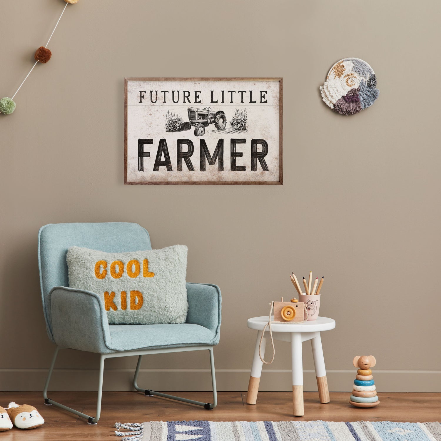 Future Little Farmer Tractor White