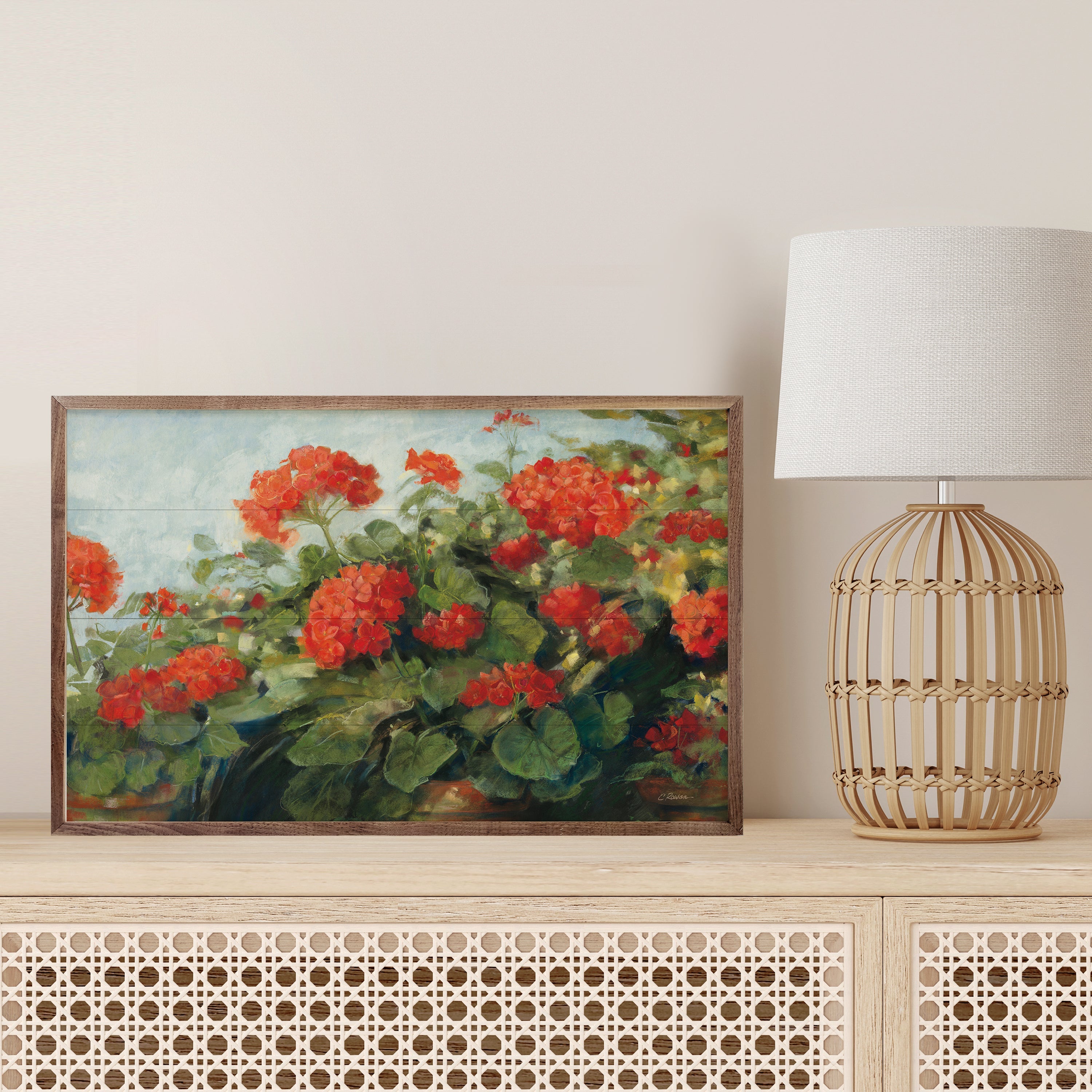 Geranium Wave By Carol Robinson