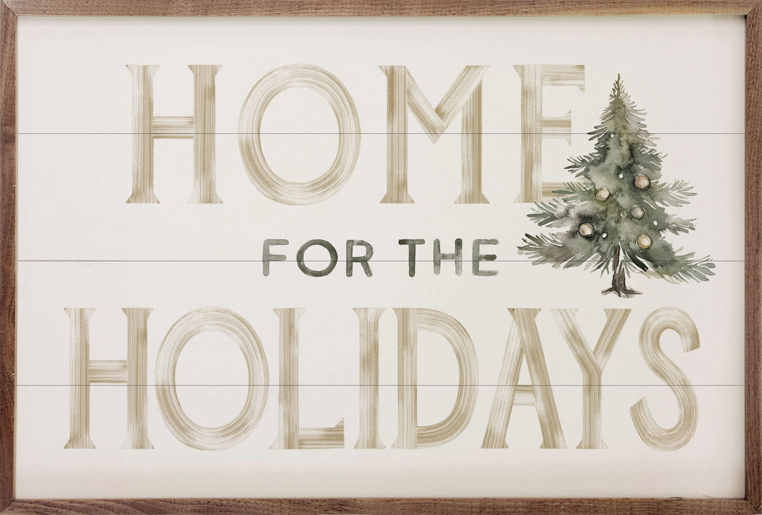 Home For The Holidays White