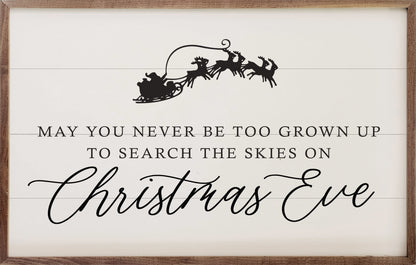 Search The Skies On Christmas Eve