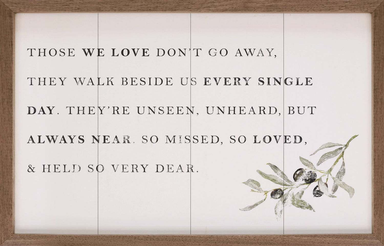 Those We Love Don&