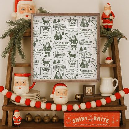 Christmas Pattern White