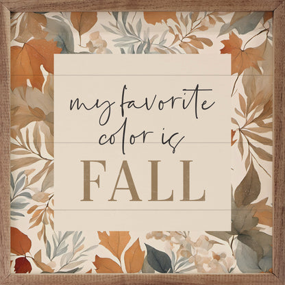 Fall My Favorite Color