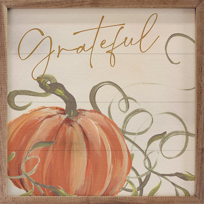 Grateful Pumpkins By Nina Blue