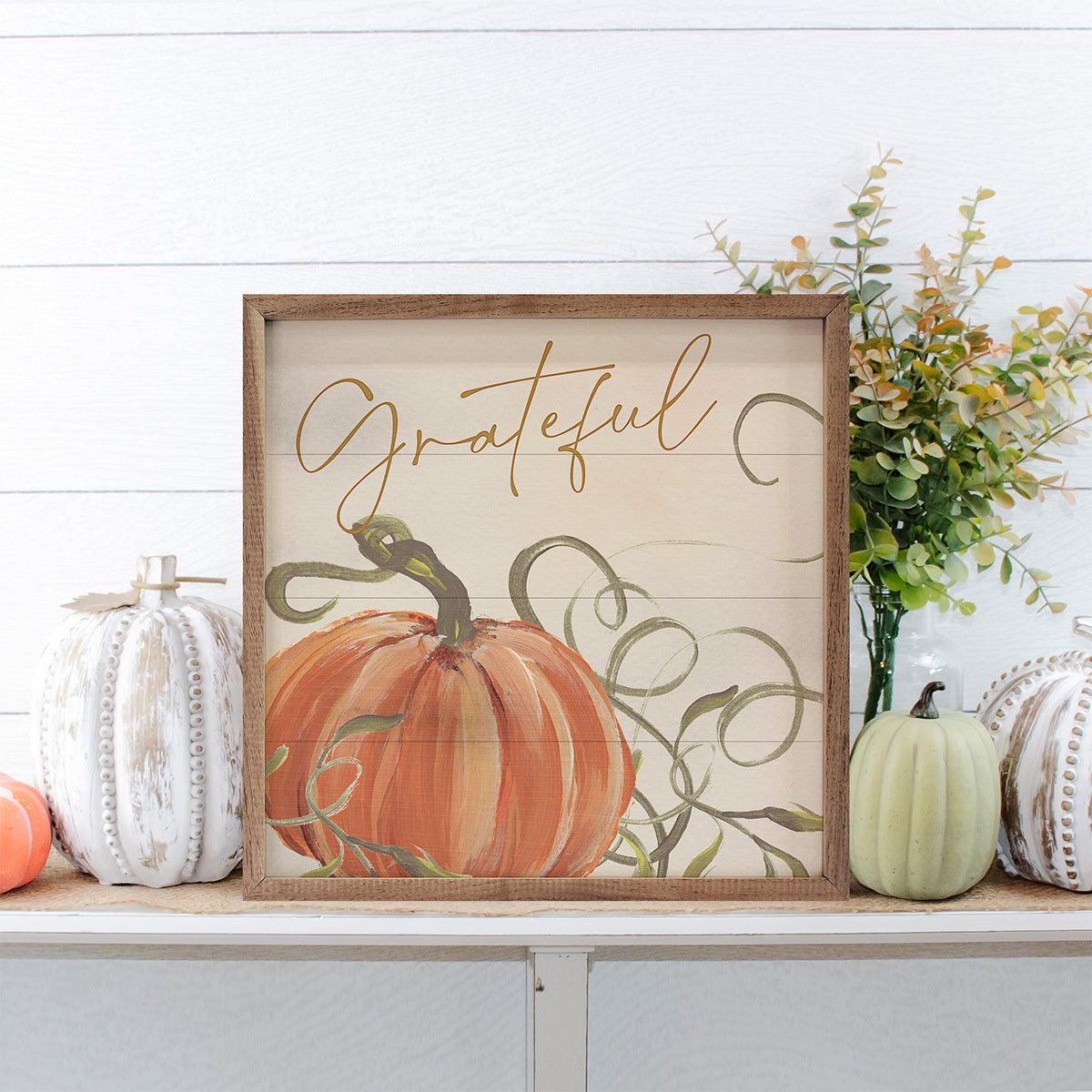 Grateful Pumpkins By Nina Blue