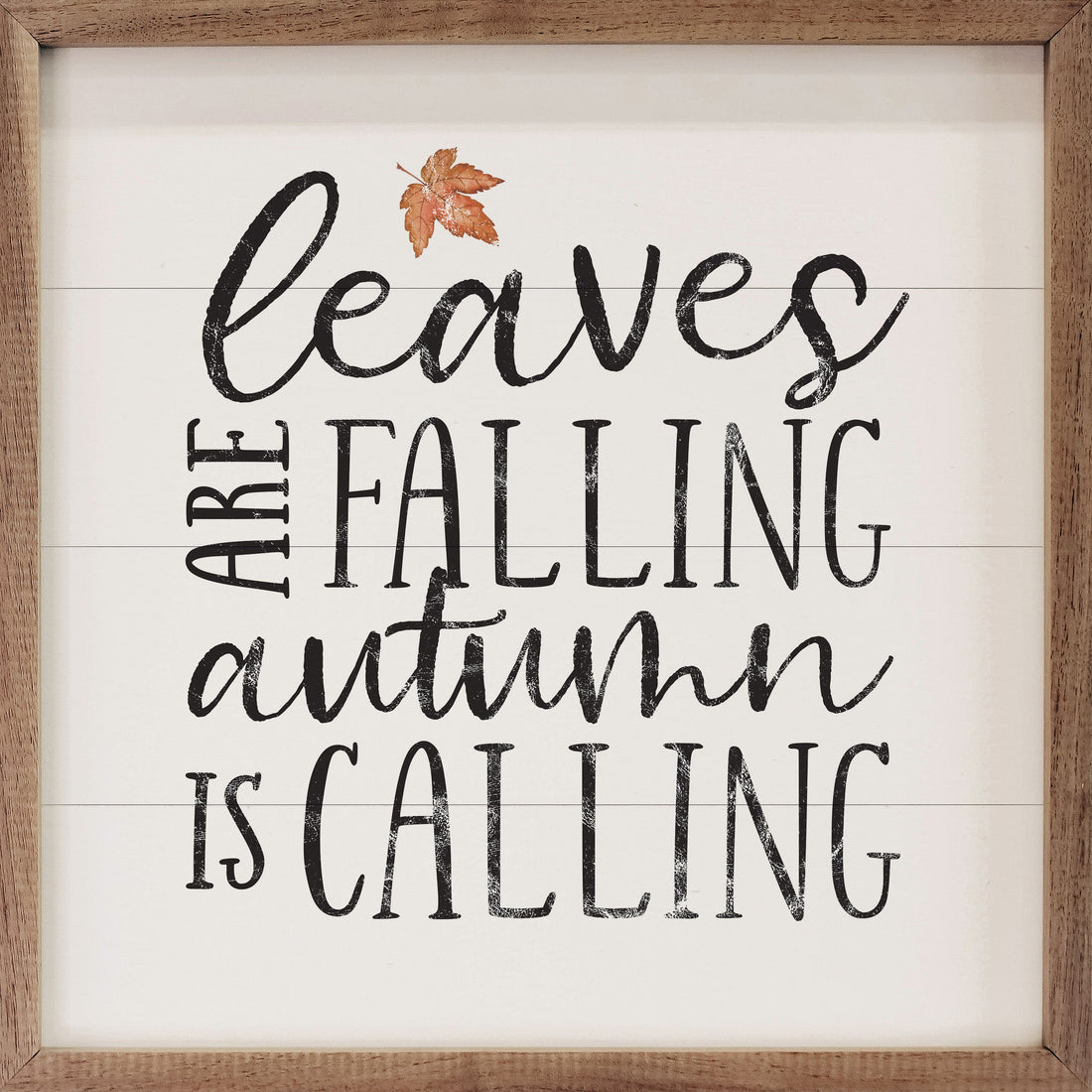 Leaves Are Falling White