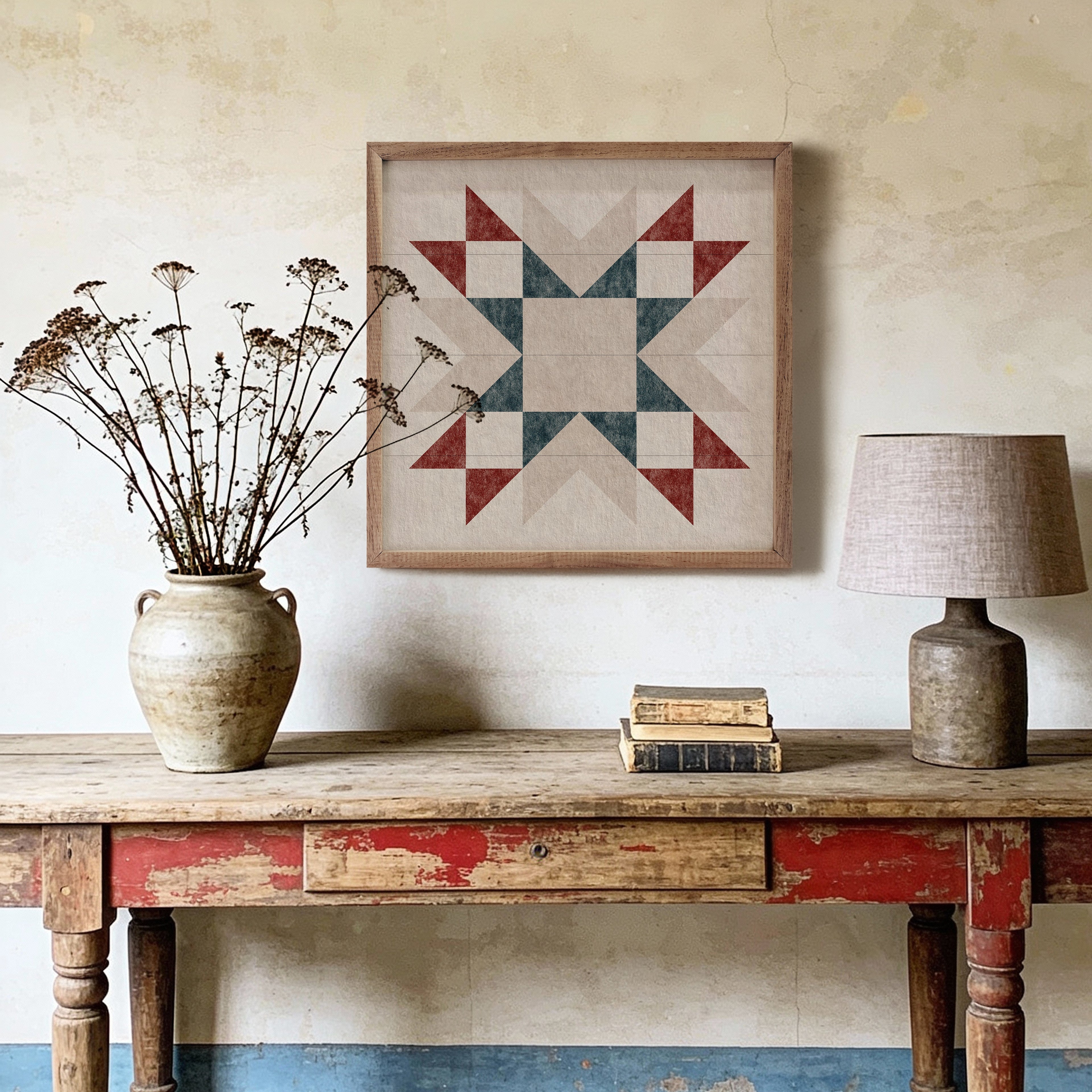 Liberty Star Quilt Block