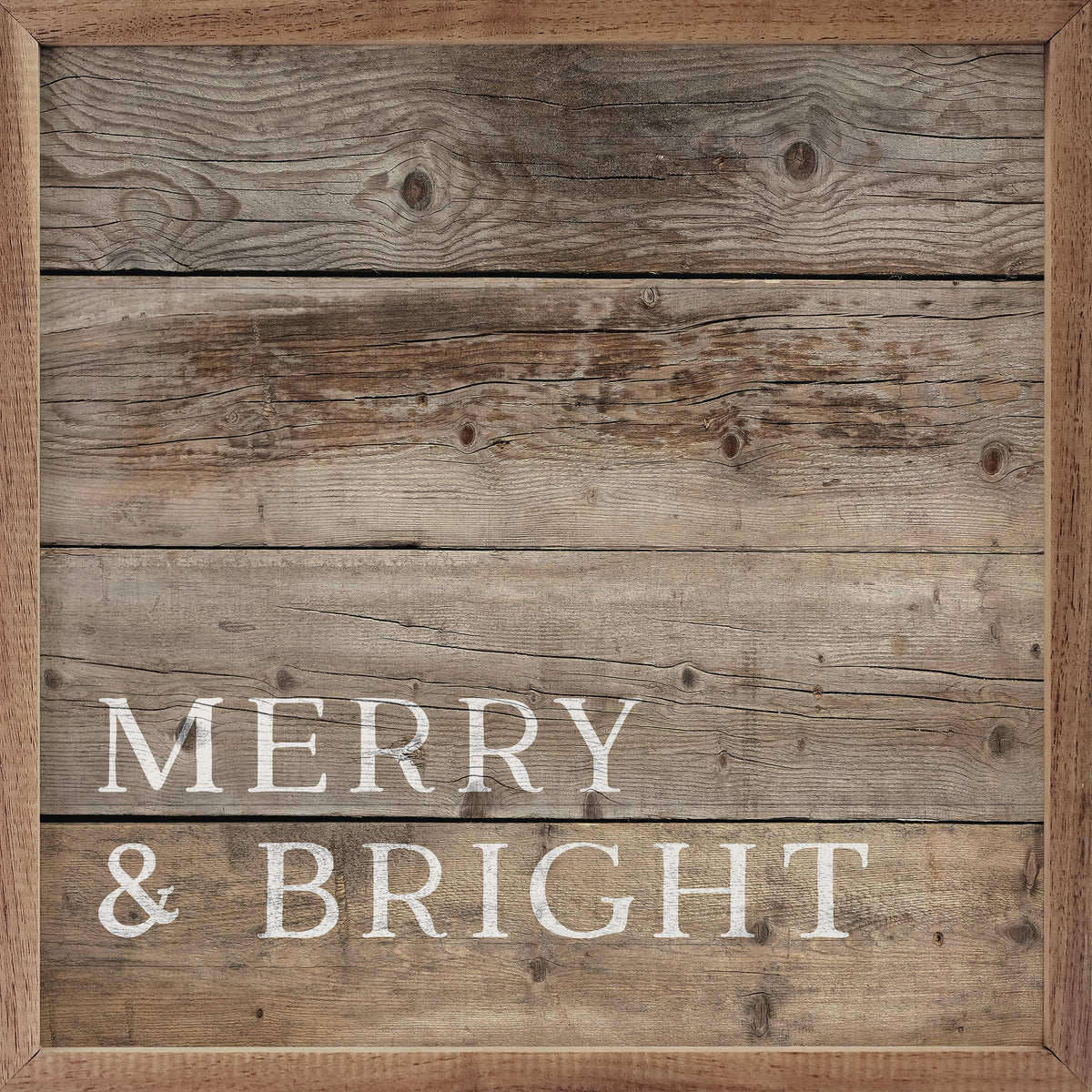 Merry And Bright Wood